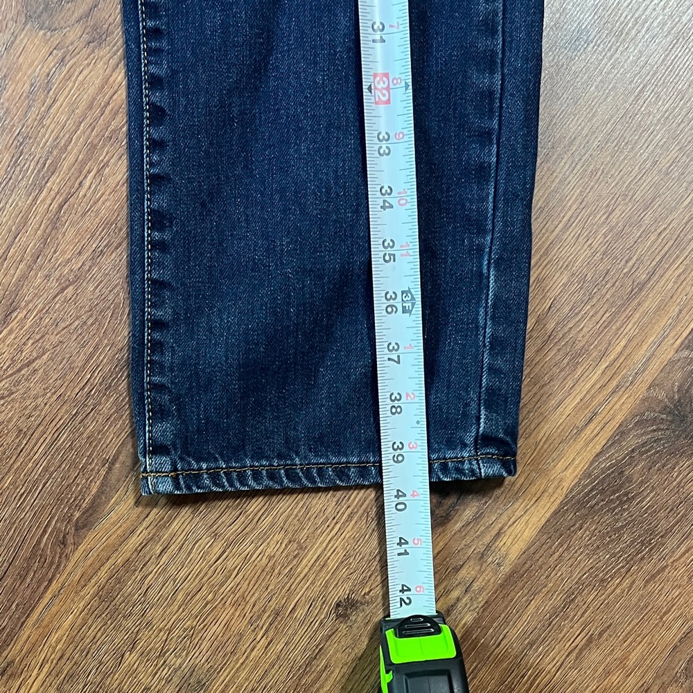 U.S. Polo Assn. Dark Blue Straight Jeans - Distressed Denim - Picture 7 of 9